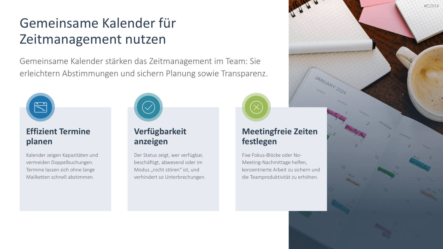 Zeitmanagement PowerPoint-Vorlage