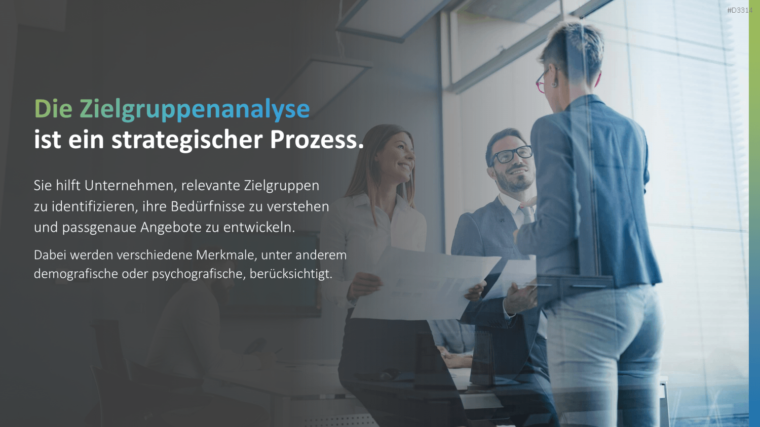 Zielgruppenanalyse PowerPoint-Vorlage