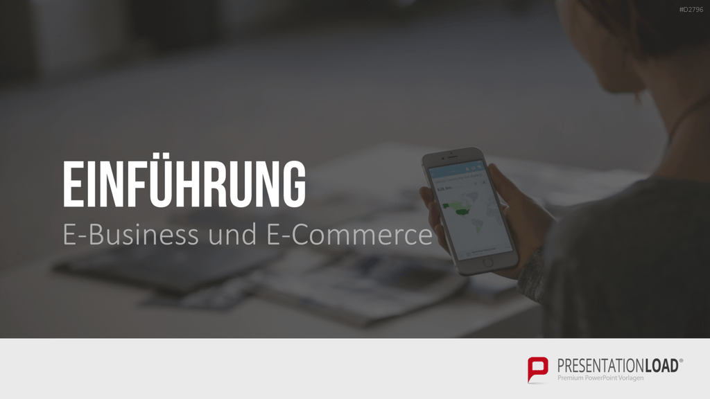 E-Business & E-Commerce PowerPoint-Vorlage