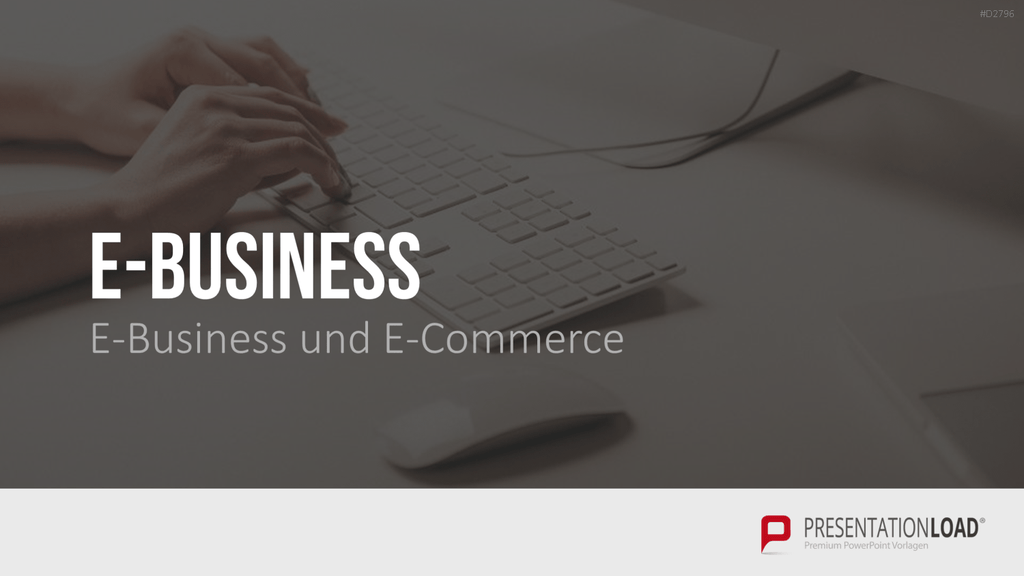 E-Business & E-Commerce PowerPoint-Vorlage