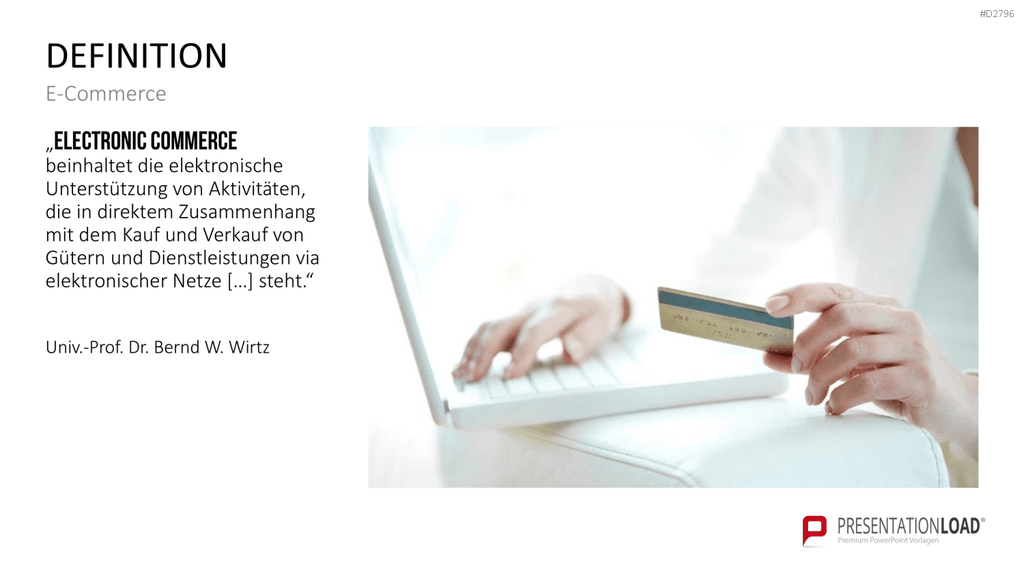 E-Business & E-Commerce PowerPoint-Vorlage