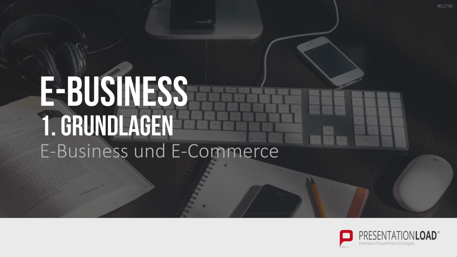 E-Business & E-Commerce PowerPoint-Vorlage