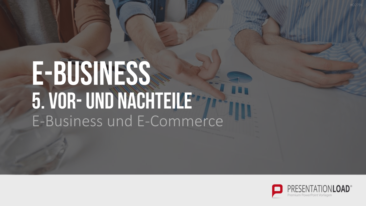 E-Business & E-Commerce PowerPoint-Vorlage