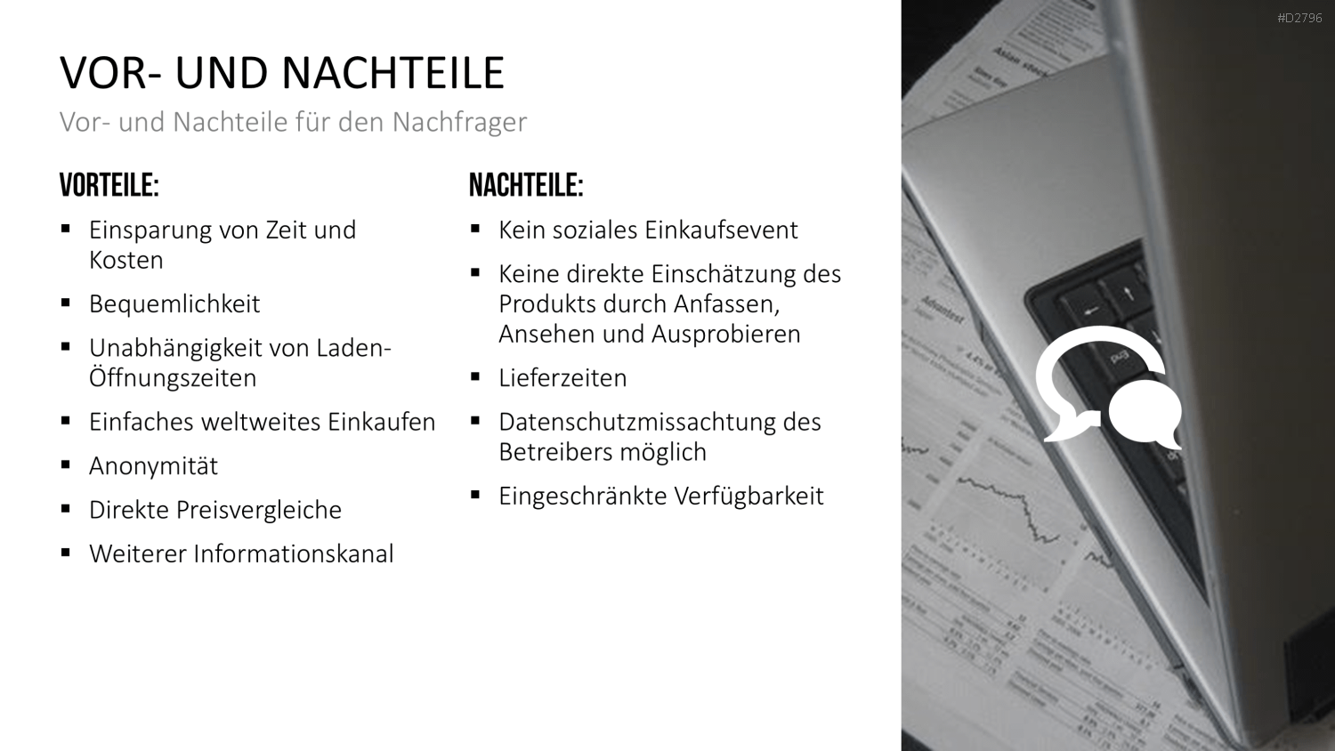 E-Business & E-Commerce PowerPoint-Vorlage