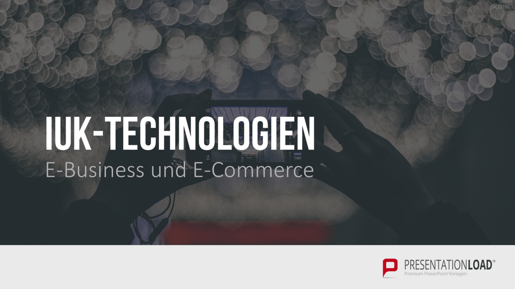 E-Business & E-Commerce PowerPoint-Vorlage