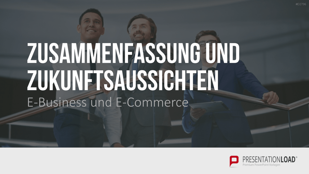 E-Business & E-Commerce PowerPoint-Vorlage