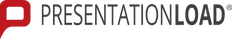 PresentationLoad Logo auf weißem Hintergrund