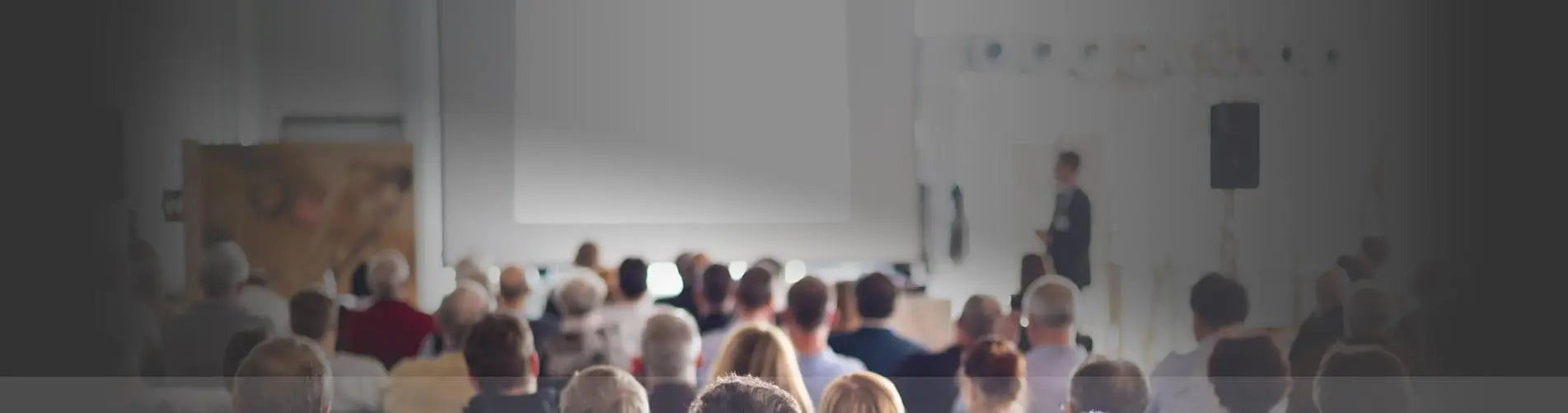 Publikum bei Präsentation oder Training